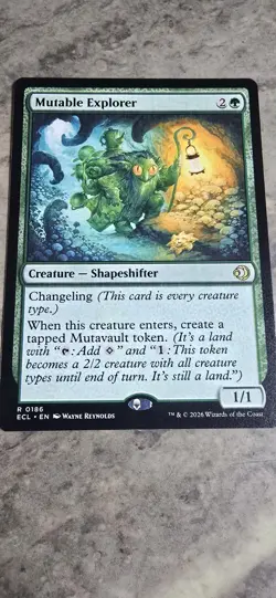 Mutable Explorer Lorwyn Eclipsed Regular Creature Rare MTG NM - Image 1