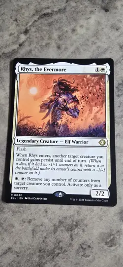 Rhys, the Evermore Lorwyn Eclipsed Regular Legendary Creature Rare MTG NM - Image 1