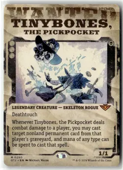 Tinybones, the Pickpocket (Showcase) M Outlaws of Thunder Junction 290 NM - Image 1