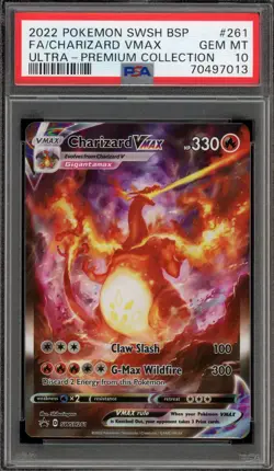 Pokemon Charizard VMAX Ultra-Premium Coll. Full Alt Art Promo SWSH261 PSA 10 - Image 1