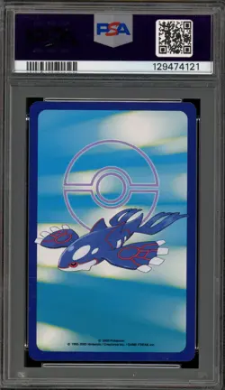 Pokemon Sapphire Playing Cards Wingull 4 of Hearts PSA 6 - Image 2