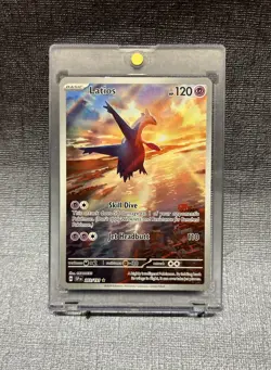 Pokemon Latios 203/191 Sv08: Surging Sparks Illustration Rare Holo - Image 1