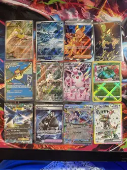 Mixed Pokemon Card Lot - Phantasmal Flames, Obsidian Flames And More - Image 1