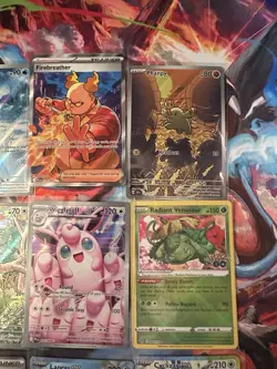 Mixed Pokemon Card Lot - Phantasmal Flames, Obsidian Flames And More - Image 2