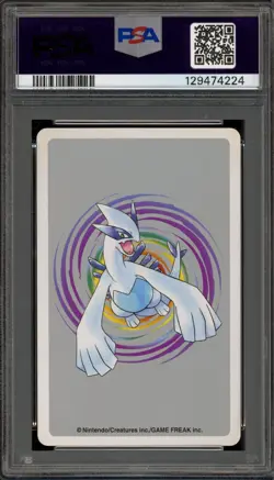 Pokemon Silver Playing Cards Hitmontop 10 of Diamonds #237A PSA 9 Mint - Image 2