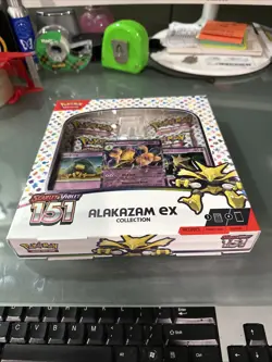 Pokemon TCG Scarlet and Violet - 151 Alakazam ex Collection Box - 4 Packs Sealed 820650855269 - Image 2