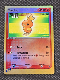 Torchic - 73/109 - Pokemon Ex Ruby & Sapphire Reverse Holo Rare - NM - Image 1