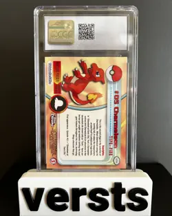 2000 Pokemon TCG Topps Chrome Series #5 Charmeleon Pokemon T.V. CGC 9.5 MINT+ - Image 2