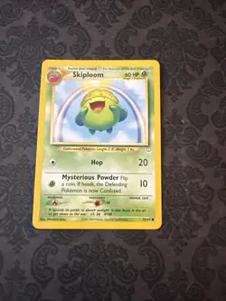 Pokemon TCG Neo Revelation Skiploom 52/64 Regular D1 - Image 1