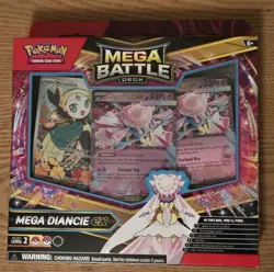 Pokemon TCG Mega Battle Deck Mega Diancie EX Sealed Box 2025 NEW - Image 1