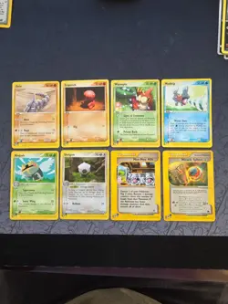 Pokemon: Vintage E-Series Lot Non-holo 2002 - 2003 - HP / Damaged - I201 - (×8) - Image 1