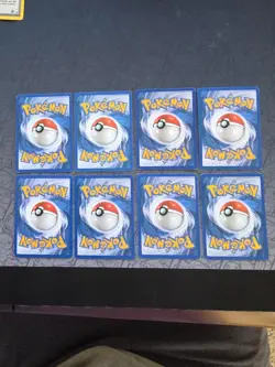 Pokemon: Vintage E-Series Lot Non-holo 2002 - 2003 - HP / Damaged - I201 - (×8) - Image 2