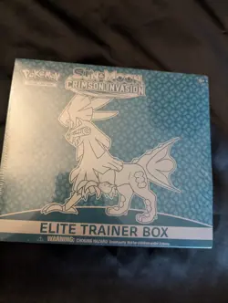 Pokemon TCG Sun & Moon Crimson Invasion Elite Trainer Box ETB (Sealed) - Image 1