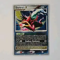Darkrai LV.X DP19 Pokemon Black Star Promo Holo Diamond & Pearl 2008 - Image 1