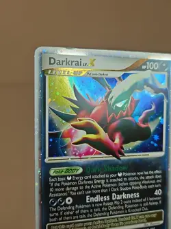 Darkrai LV.X DP19 Pokemon Black Star Promo Holo Diamond & Pearl 2008 - Image 4