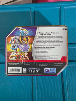 Pokemon TCG Paradox Destinies "Iron Crown" EX Tin -- Factory Sealed - Image 2