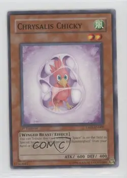 Chrysalis Chicky 1st Ed. YuGiOh Tactical Evolution #TAEV-EN008 2007 - Image 1
