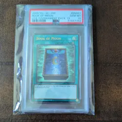 Yugioh! Book of Moon OP13-EN001 Ultimate Rare Graded PSA 10 GEM MT OTS 13 - Image 1