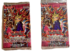 Yu-Gi-Oh Magician’s Force Set of 2 Unlimited Booster Packs - Factory Sealed - Image 1