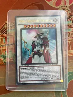 YuGiOh Odin, Father of the Aesir Ultra Rare 1st Edition STOR-EN040 - Image 1