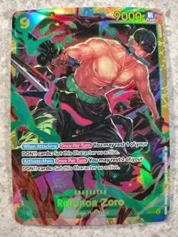 ONE PIECE PRB-02 THE BEST VOL .2 SEC RORONOA ZORO OP06-118 ENGLISH OP - Image 1