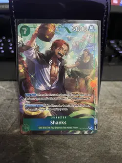 Shanks (Alternate Alt Art) OP14-027 R Holo THE AZURE SEA'S SEVEN English - Image 1