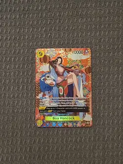 Boa Hancock FOIL OP14-112 SP SPECIAL RARE The Azure Sea's Seven MINT Unplayed SR - Image 1