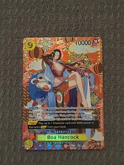 Boa Hancock FOIL OP14-112 SP SPECIAL RARE The Azure Sea's Seven MINT Unplayed SR - Image 2