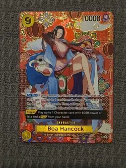 Boa Hancock FOIL OP14-112 SP SPECIAL RARE The Azure Sea's Seven MINT Unplayed SR - Image 3