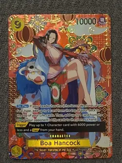 Boa Hancock FOIL OP14-112 SP SPECIAL RARE The Azure Sea's Seven MINT Unplayed SR - Image 4