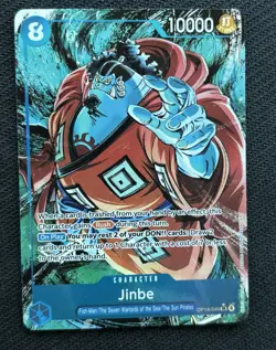 One Piece Jinbe OP 14 049 Alternate Art Parallel The Azure Sea’s Seven - Image 1