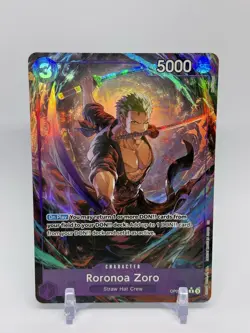 Roronoa Zoro - OP09-076 Alt Art One Piece Premium Booster -The Best- Vol. 2 Foil - Image 1