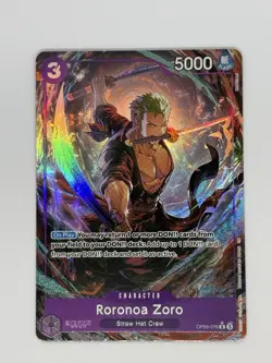 Roronoa Zoro - OP09-076 Alt Art One Piece Premium Booster -The Best- Vol. 2 Foil - Image 3