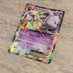 Pokemon Mewtwo EX XY183 XY Promo Holo 170HP TCG Card - Image 2