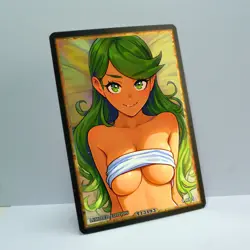 MALLOW Waifu Anime Card LIMITED 1/1 Custom TCG Holo Goddess Story ACG T13193 - Image 2