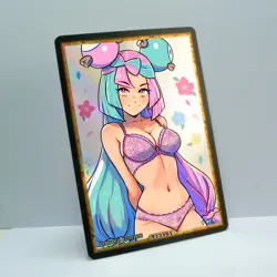 IONO Waifu Anime Card LIMITED 1/1 Custom TCG Holo Goddess Story ACG T13181 - Image 2