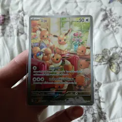 Pokemon Card Eevee AR 078/066 Crimson Haze SV5A Thai Version pack fresh - Image 4
