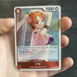 One Piece TCG Nami EB03-006 Rare Foil Card Japanese Mint Condition - Image 1
