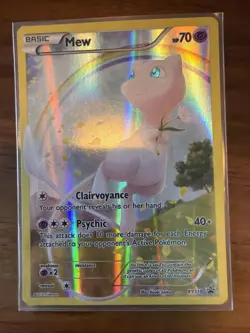 Mew XY110 XY Black Star Promo Holo Foil Pokemon TCG Card - Image 1