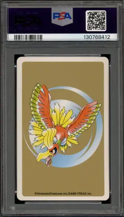 Pokemon Gold Playing Cards Flaaffy 5 of Diamonds #180C PSA 10 Gem Mint - Image 2