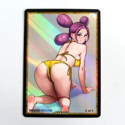 FANTINA Waifu Anime Card LIMITED 1/1 Custom TCG Holo Goddess Story ACG T13170 - Image 1
