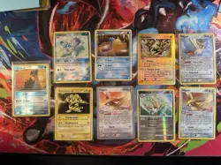 Mid Century Pokemon Card Lot - Pidgeot, Lapras, And Electabuzz - Image 1