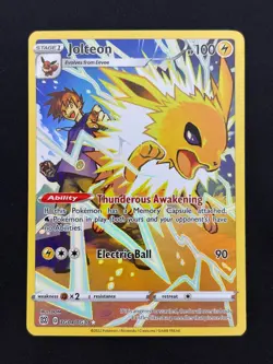 Jolteon TG04/TG30 - Brilliant Stars - Near Mint NM Pokemon Card - Image 1