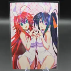 Rias Gremory/Akeno High School Dxd Anime Waifu Card Doujin ACG Goddess Holo - Image 1