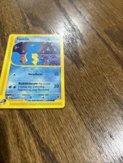Pokemon Squirtle TCG Expedition Base Set Card 132/165 Regular Common NM/LP - Image 3