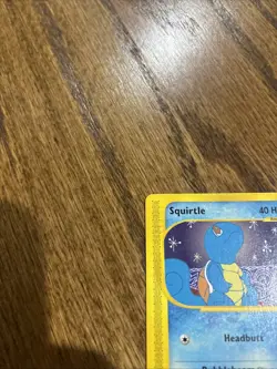 Pokemon Squirtle TCG Expedition Base Set Card 132/165 Regular Common NM/LP - Image 5