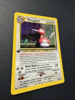 Pokemon TCG Porygon2 Neo Revelation 12/64 Holo Rare 1st Edition Card English - Image 4