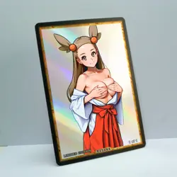 JASMINE Waifu Anime Card LIMITED 1/1 Custom TCG Holo Goddess Story ACG T13144 - Image 2