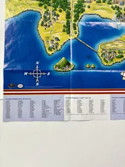 Pokemon Card Game POSTER & MAP ~ Arena Poster Vintage 1999 RARE Toys R Us - Image 5