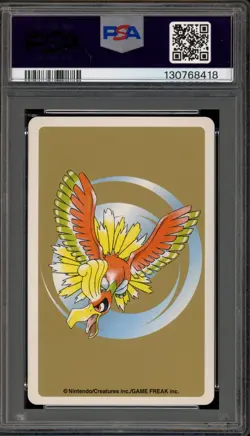 Pokemon Gold Playing Cards Pinsir 3 of Spades #127 PSA 10 Gem Mint - Image 2